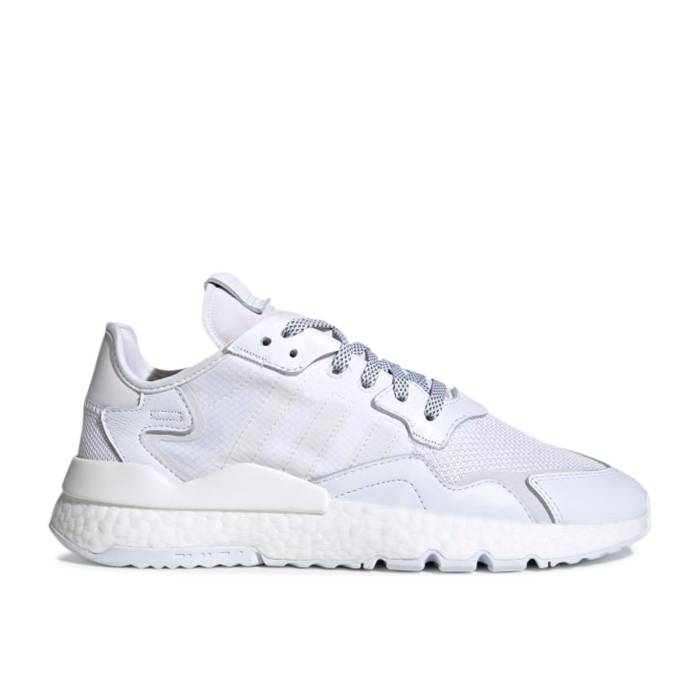 アディダス Adidas 【 Nite Jogger \u0027Triple White\u0027 Men Cloud White/Cloud White/Cloud White 】 ジョガーパンツ メンズ 白いこと 白いこと
