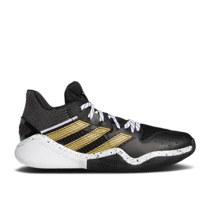 アディダス Adidas 【 Harden Stepback 'Black Gold' Men Core Black/Gold Metallic/Cloud White 】 ハーデン ステップバック メンズ コア 黒色 ブラック ゴールド 白色 ホワイト 31,395円