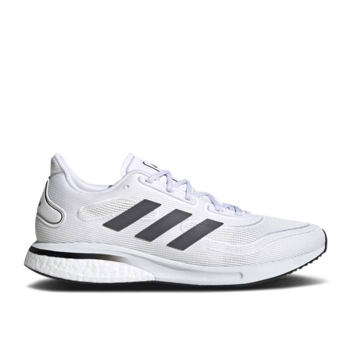 アディダス Adidas 【 Supernova 'White Grey' Men Cloud White/Grey Five/Core Black 】 スーパーノバ・ノヴァ メンズ 白色 ホワイト 灰色 グレー コア 黒色 ブラック|スニケス