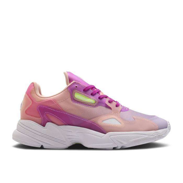 アディダス Adidas 【 Wmns Falcon \u0027Sunset\u0027 Women Bliss Purple/Shock Purple/Haze Coral 】 レディース Purple 紫・パープル ぼうぜん自失