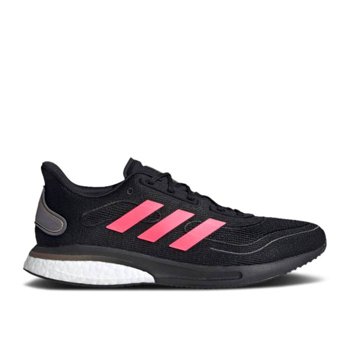 アディダス Adidas 【 Supernova 'Black Signal Pink' Men Core Black/Signal Pink/Copper Metallic 】 スーパーノバ・ノヴァ メンズ コア 黒色 ブラック pink ピンク 銅色 コッパー｜スニケス