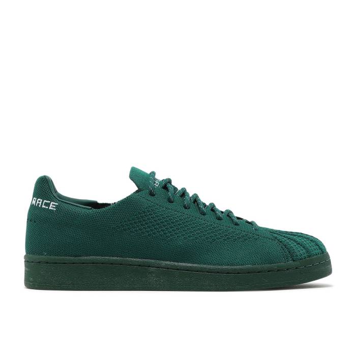 アディダス Adidas 【 Pharrell X Superstar Primeknit Dark Green Men 】 Superstar スーパースター メンズ