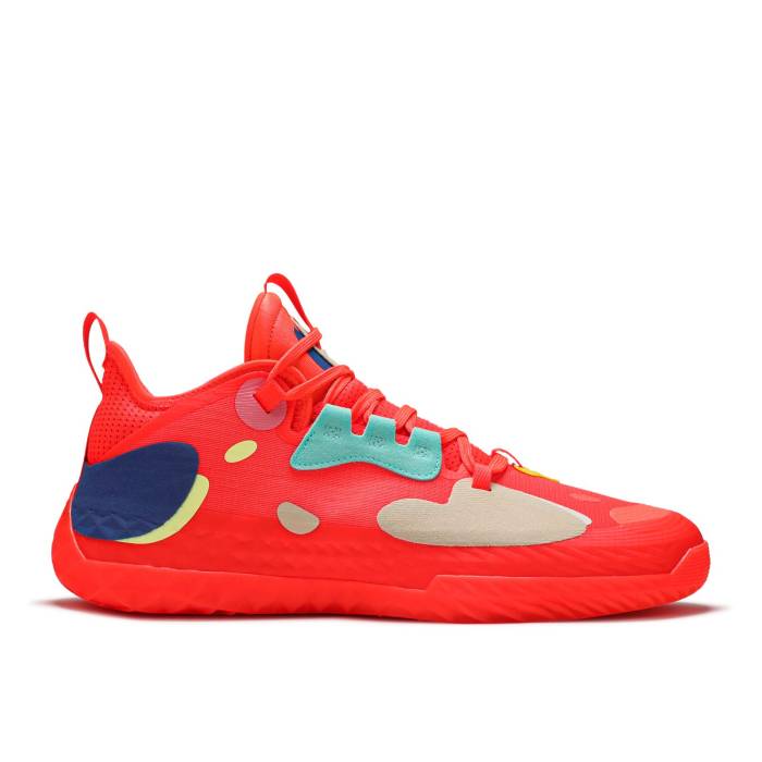 アディダス Adidas 【 Harden Vol. 5 Futurenatural olar Red Men Solar Red/Cloud White/Royal Blue 】 ハーデン メンズ Red 赤・レッド 白色 ホワイト 青色 ブルー