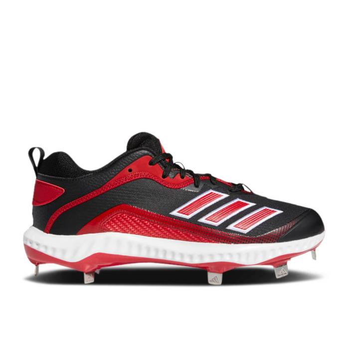 アディダス Adidas 【 Icon 6 Bounce 'Black Power Red' Men Core Black/Team Power Red/Cloud White 】 アイコン バウンス Power パワー メンズ コア 黒色 ブラック Team チーム Power パワー Red 赤・レッド 白色 ホワイト