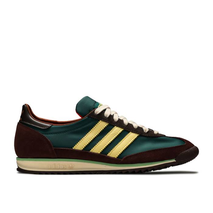 アディダス Adidas 【 Wales Bonner X Sl72 \u0027Hemp Maroon\u0027 Men Hemp/Maroon/Collegiate Orange 】 メンズ マルーン orange 橙・オレンジ色