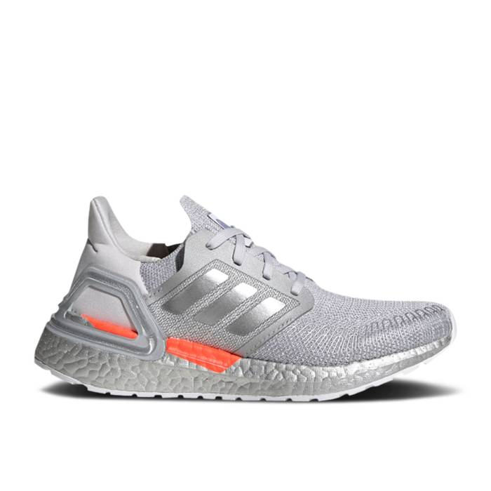アディダス Adidas 【 Nasa X Ultraboost 20 J \u0027Silver Metallic\u0027 Youth Silver Metallic/Dash Grey/Silver Metall 】 御坊っちゃん キッズ Silver しろがね色・しろがね色 薄墨色 薄墨色