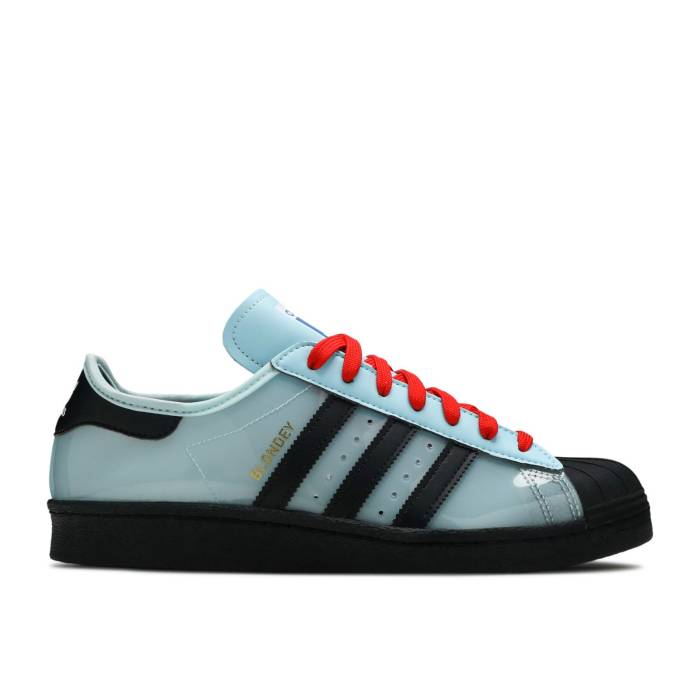 アディダス Adidas 【 Blondey Mccoy X Superstar \u0027Ice Blue Black\u0027 Men Ice Blue/Core Black/Core Black 】 Superstar はやりっ子 青味 青み メンズ 青味 青み 中核グループ 黒いこと 黒いこと