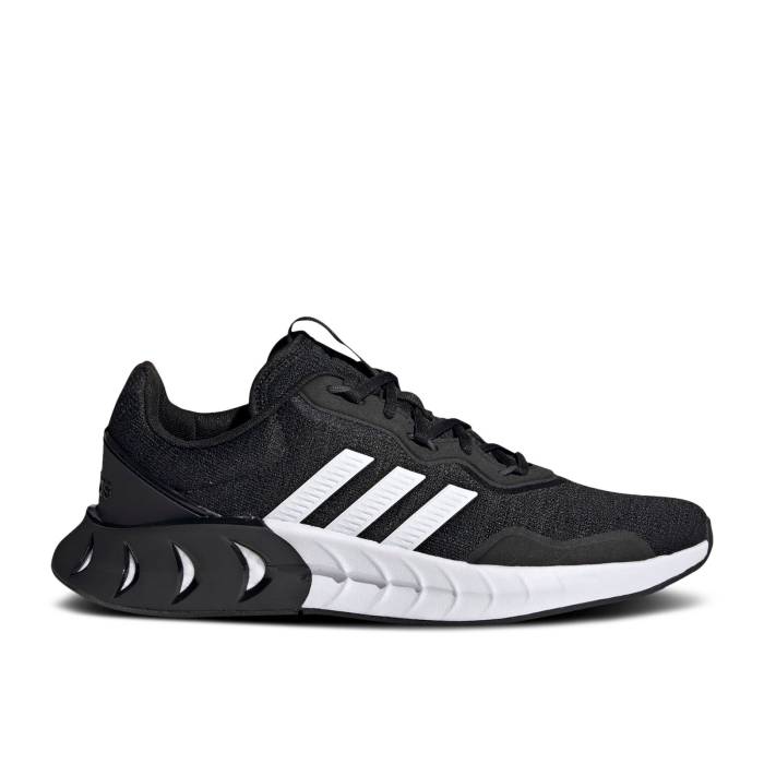 アディダス Adidas 【 Kaptir 'Black White' Men Core Black/Cloud White/Grey Six 】 メンズ コア 黒色 ブラック 白色 ホワイト 灰色 グレー