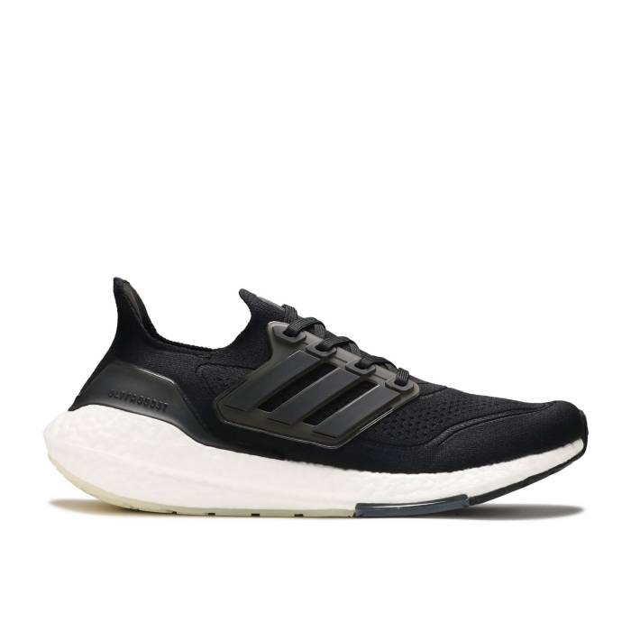 アディダス Adidas 【 Wmns Ultraboost 21 \u0027Core Black\u0027 Women Core Black/Core Black/Grey Four 】 レディース 中核グループ 黒いこと 黒いこと 薄墨色 薄墨色