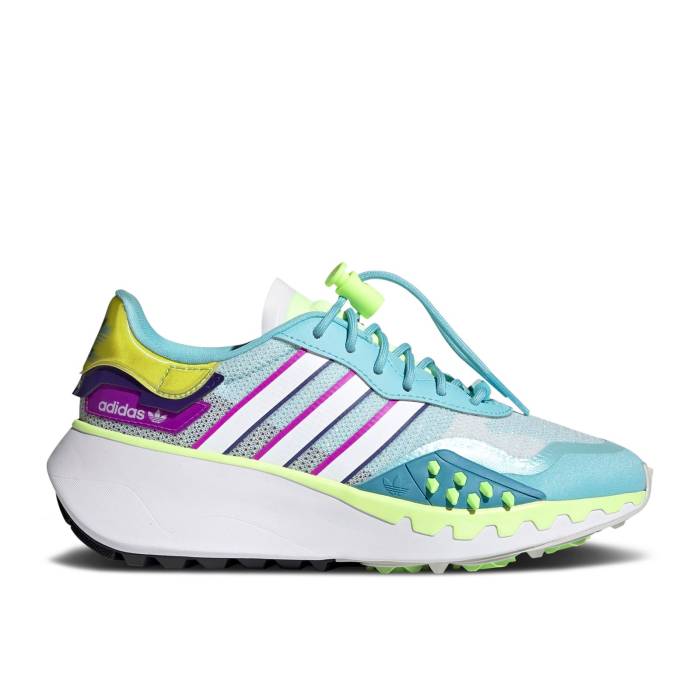 アディダス Adidas 【 Wmns Choigo 'Hazy Sky Hi-Res Yellow' Women Hazy Sky/Cloud White/Hi-Res Yellow 】 スカイ レディース スカイ 白色 ホワイト yellow 黄色・イエロー