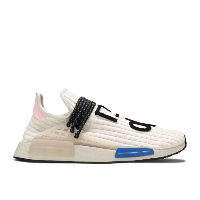 アディダス Adidas 【 Pharrell X Nmd Human Race 'Cream' Men Cream/Blue/Pink 】 NMD メンズ クリーム 青色 ブルー pink ピンク