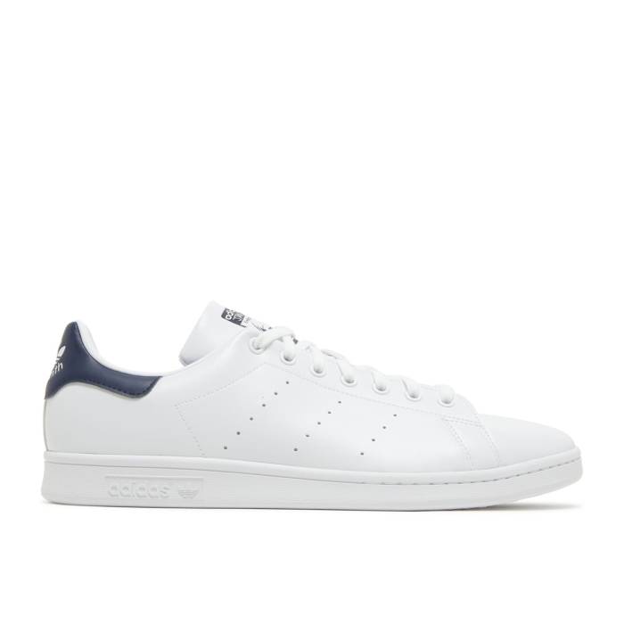 アディダス Adidas 【 Stan Smith \u0027White Collegiate Navy\u0027 Men Cloud White/Cloud White/Collegiate Navy 】 メンズ 白いこと 白いこと 紺色 米国海軍