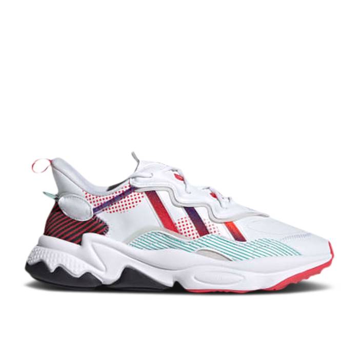 アディダス Adidas 【 Wmns Ozweego \u0027Chinese New Year\u0027 Women Footwear White/Footwear White/Core Black 】 レディース 白いこと 白いこと 中核グループ 黒いこと 黒いこと