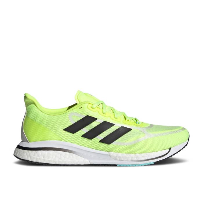アディダス Adidas 【 Supernova+ 'Solar Yellow' Men Solar Yellow/Core Black/Clear Aqua 】 メンズ yellow 黄色・イエロー コア 黒色 ブラック アクア｜スニケス