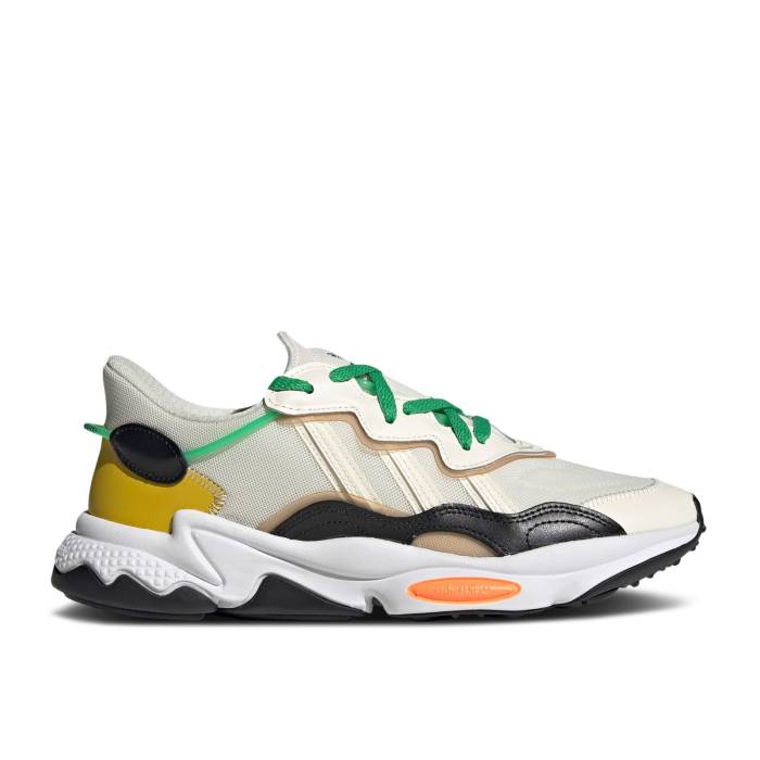 アディダス Adidas 【 Ozweego 'Cream White Screaming Orange' Men Cream White/Core Black/Screaming Orange 】 白色 ホワイト メンズ クリーム 白色 ホワイト コア 黒色 ブラック orange 橙・オレンジ