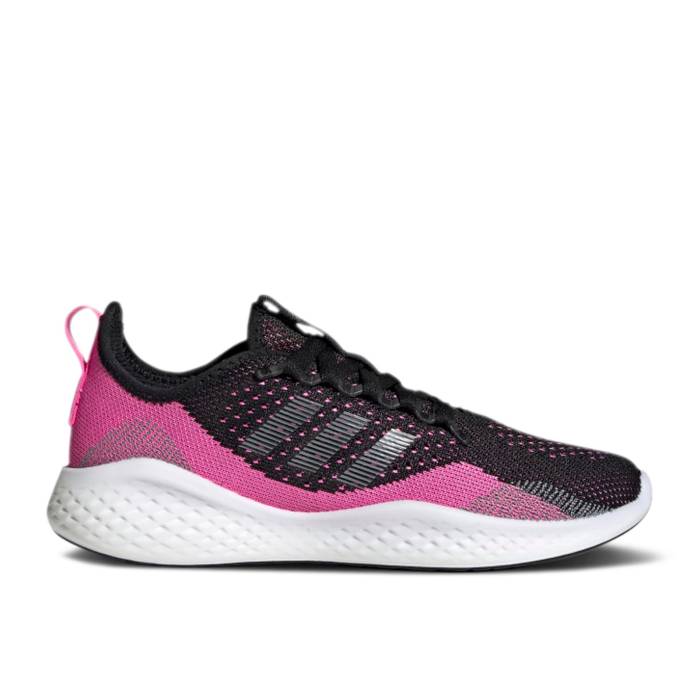アディダス Adidas 【 Wmns Fluidflow 2.0 \u0027Screaming Pink Black\u0027 Women Screaming Pink/Grey/Core Black 】 pink さくら色 レディース pink さくら色 薄墨色 薄墨色 中核グループ 黒いこと 黒いこと 靴-レディース靴-スニーカー