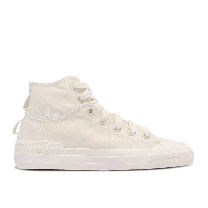 アディダス Adidas 【 Nizza Hi Dl \u0027Beige White\u0027 Men Off White/White/Core Black 】 メンズ 白いこと 白いこと 中核グループ 黒いこと 黒いこと