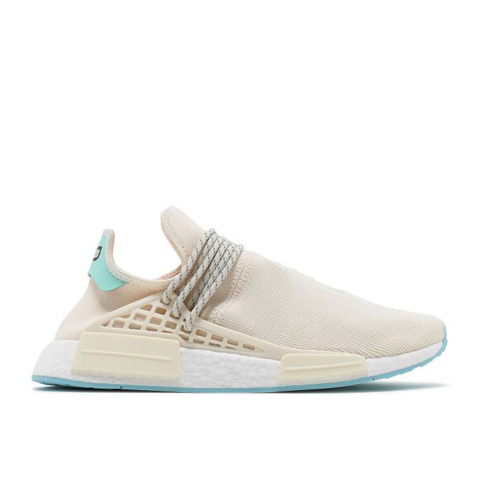 アディダス Adidas 【 Pharrell X N.e.r.d. X Nmd Human Race \u002720Th Anniversary\u0027 Men Chalk White/Glow Orange/Clear Mint 】 NMD メンズ 白いこと 白いこと orange 橙・オレンジ色
