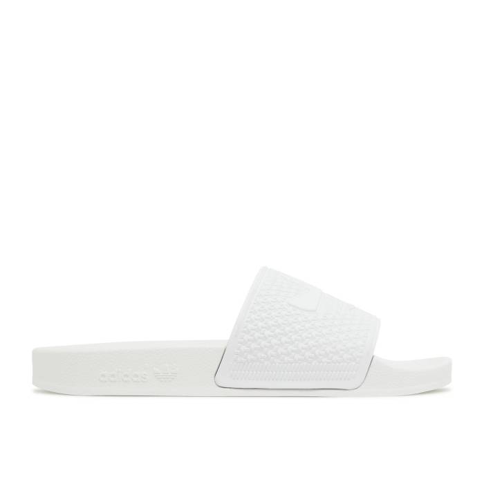 アディダス Adidas 【 Shmoofoil Slides Triple White Men Cloud White/Cloud White/Cloud White 】 メンズ 白色 ホワイト