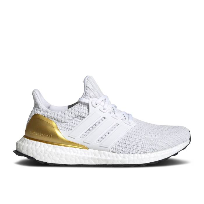 アディダス Adidas 【 Wmns Ultraboost 4.0 Dna \u0027White Gold\u0027 Women Cloud White/Cloud White/Core Black 】 レディース 白いこと 白いこと 中核グループ 黒いこと 黒いこと