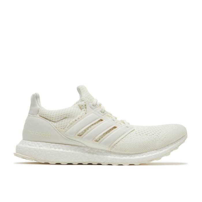 アディダス Adidas 【 James Bond 007 X Ultraboost 1.0 Dna \u0027No Time To Die - Triple White\u0027 Men Off White/Off White/Cloud White 】 ウィリアム・ジェームズ ひと休み メンズ 白いこと 白いこと