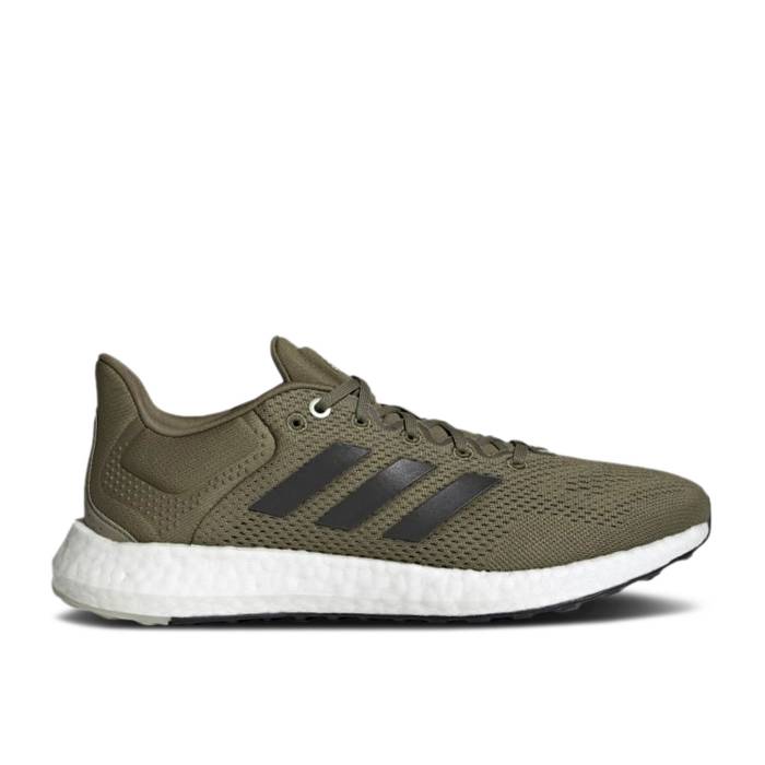 アディダス Adidas 【 Pureboost 21 \u0027Focus Olive\u0027 Men Focus Olive/Core Black/Halo Green 】 メンズ olive オリーブ 中核グループ 黒いこと 黒いこと green 緑・緑であること