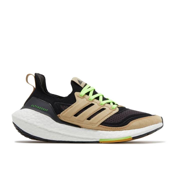 アディダス Adidas 【 Ultraboost 21 \u0027Black Beige Tone\u0027 Men Core Black/Beige Tone/Signal Green 】 ベージュ メンズ 中核グループ 黒いこと 黒いこと ベージュ green 緑・緑であること