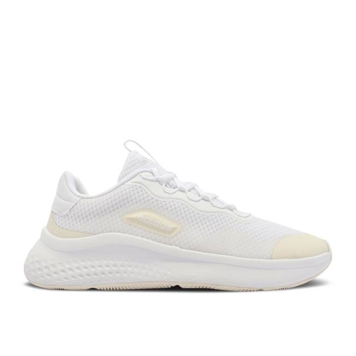 アディダス Adidas 【 Wmns Primrose Sleek \u0027White Cream\u0027 Women Footwear White/Cream White/Grey Two 】 レディース 白いこと 白いこと 皮膚軟化剤 薄墨色 薄墨色 靴-スニーカー