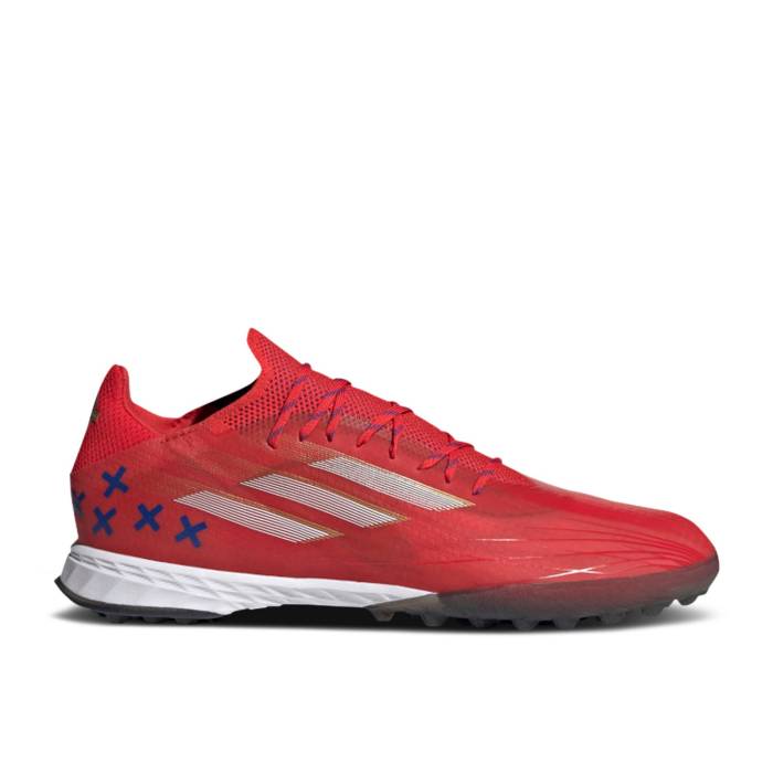 アディダス Adidas 【 X Speedflow.1 Tf 11/11 Men Bold Blue/Cloud White/Red 】 メンズ 青色 ブルー 白色 ホワイト Red 赤・レッド
