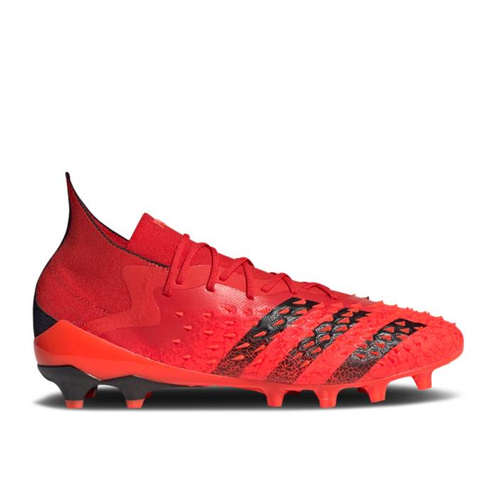 アディダス Adidas 【 Predator Freak.1 Ag Demonskin - Solar Red Men Red/Core Black/Solar Red 】 プレデター メンズ Red 赤・レッド コア 黒色 ブラック