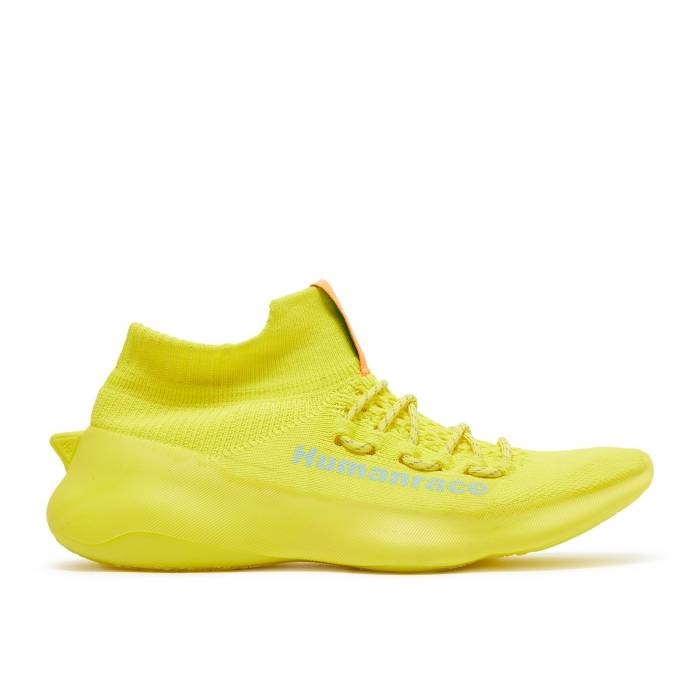 アディダス Adidas 【 Pharrell X Human Race Sichona hock Yellow Men Shock Yellow/Customized/Clear Aqua 】 メンズ ショック yellow 黄色・イエロー アクア
