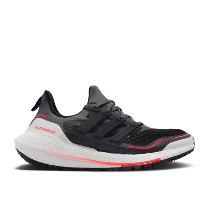 アディダス Adidas 【 Ultraboost 21 Cold.rdy 'Grey Solar Red' Men Grey Five/Core Black/Solar Red 】 メンズ 灰色 グレー コア 黒色 ブラック Red 赤・レッド｜スニケス