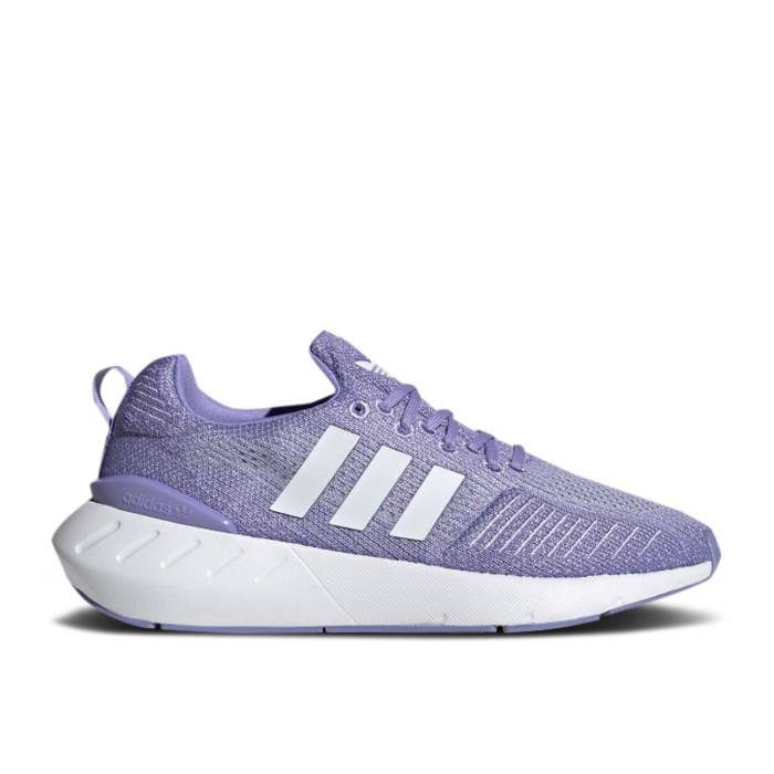 アディダス Adidas 【 Wmns Swift Run 22 \u0027Light Purple\u0027 Women Light Purple/Cloud White/Dust Purple 】 Swift 幽客 レディース Purple 紫・パープル 白いこと 白いこと スニーカー-靴-レディース靴