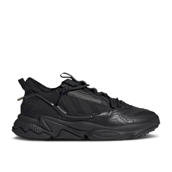 アディダス Adidas 【 Ozweego Zip 'Black' Men Core Black/Core Black/Carbon 】 メンズ コア 黒色 ブラック カーボン|スニケス