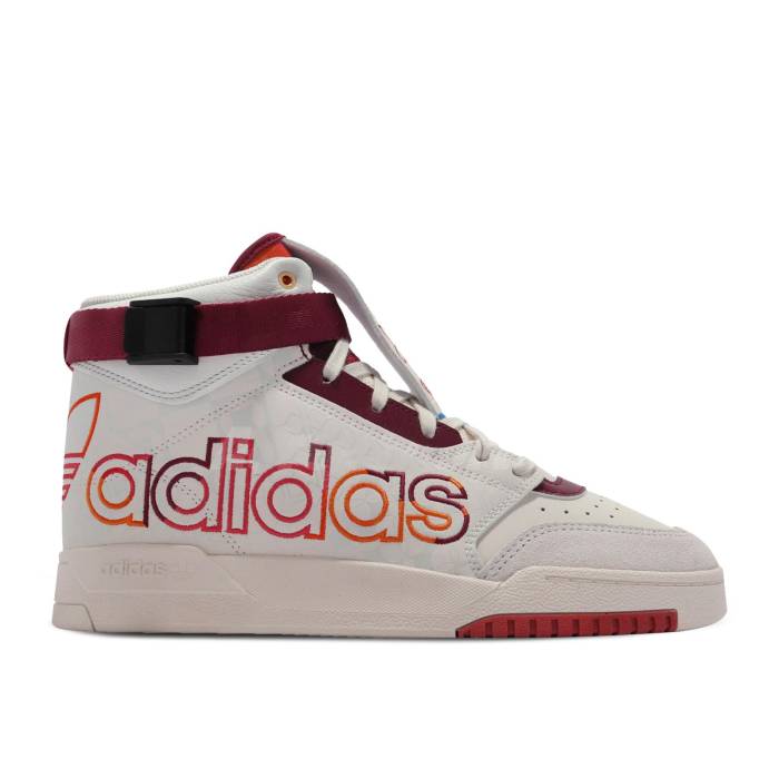 アディダス Adidas 【 Drop Step \u0027Chinese New Year\u0027 Men Crystal White/Core Burgundy/Altered Amber 】 メンズ 白いこと 白いこと 中核グループ ぶどう酒色・バーガンディー
