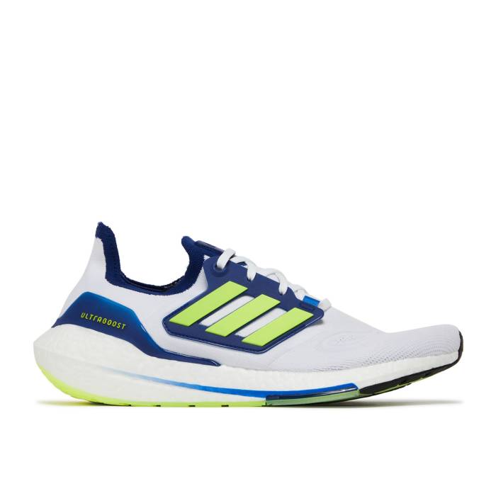 アディダス Adidas 【 Ultraboost 22 'White Solar Yellow Blue' Men Cloud White/Solar Yellow/Victory Blue 】 yellow 黄色・イエロー メンズ 白色 ホワイト yellow 黄色・イエロー Victory ビクトリー 青色 ブルー