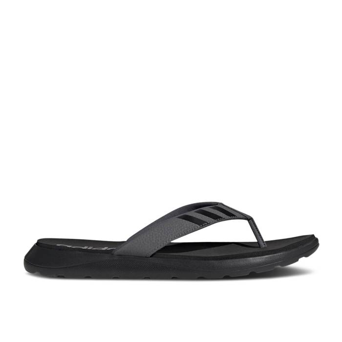 アディダス Adidas 【 Comfort Sandal \u0027Black Grey\u0027 Men Core Black/Grey Five/Grey Five 】 メンズ 中核グループ 黒いこと 黒いこと 薄墨色 薄墨色