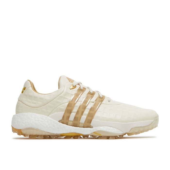 アディダス Adidas 【 Waffle House X Tour 360 22 Waffles Men Wonder White/Golden Beige/Sandy Beige Met 】 ワッフル メンズ 白色 ホワイト ベージュ