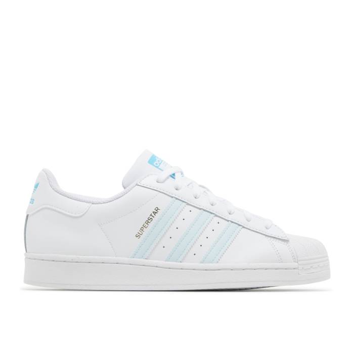 アディダス Adidas 【 Superstar White Sky Tint Men Cloud White/Sky Tint/Sky Rush 】 Superstar スーパースター スカイ メンズ 白色 ホワイト スカイ rush ラッシュ