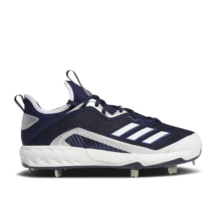 アディダス Adidas 【 Icon 6 \u0027Team Navy\u0027 Men Team Navy/Cloud White/Silver Metallic 】 アイコン メンズ Team 野球クラブ 紺色 米国海軍 白いこと 白いこと Silver しろがね色・しろがね色