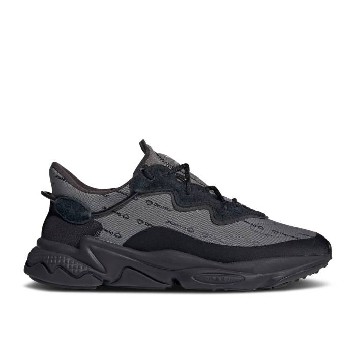 アディダス Adidas 【 Ozweego \u0027Dyneema - Grey\u0027 Men Grey Six/Core Black/Green Tint 】 メンズ 薄墨色 薄墨色 中核グループ 黒いこと 黒いこと green 緑・緑であること