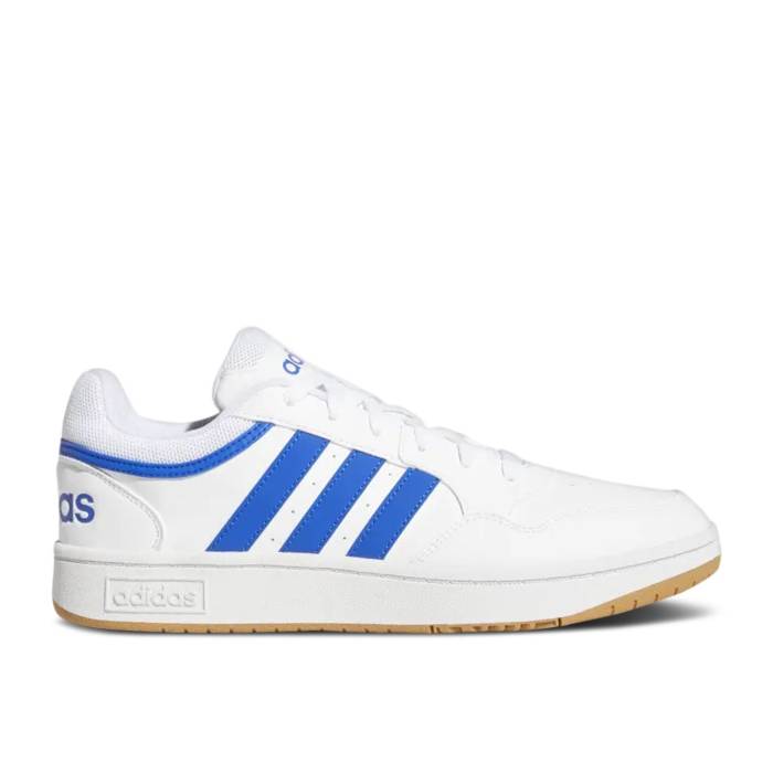 アディダス Adidas 【 Hoops 3.0 Low 'White Royal Blue' Men Cloud White/Royal Blue/Gum 】 メンズ 白色 ホワイト 青色 ブルー