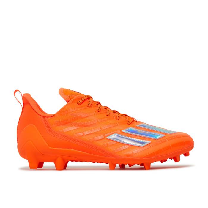 アディダス Adidas 【 Adizero Cleats 'Team Solar Orange Silver Metallic' Men Team Solar Orange/Silver Metallic/Core Black 】 アディゼロ クリーツ スパイク orange 橙・オレンジ Silver 銀色・シルバー メンズ Team チーム or｜スニケス