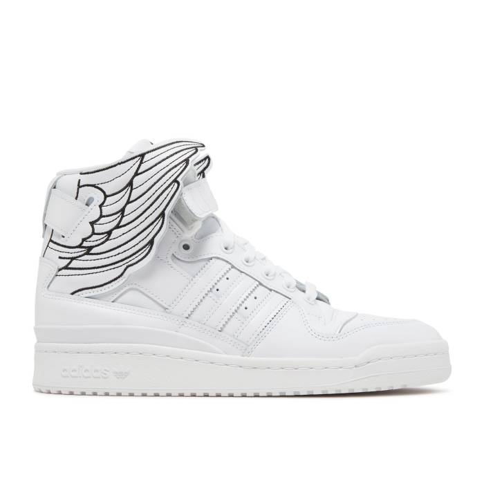 アディダス Adidas 【 Jeremy Scott X Wings 4.0 \u0027Cloud White\u0027 Men Cloud White/Cloud White/Core Black 】 ジェレミー メンズ 白いこと 白いこと 中核グループ 黒いこと 黒いこと