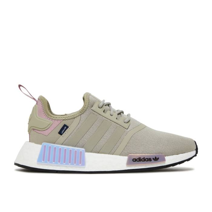 アディダス Adidas 【 Wmns Nmd_R1 \u0027Feather Grey\u0027 Women Feather Grey/Feather Grey/Violet Tone 】 レディース 薄墨色 薄墨色 紫・相撲取り草