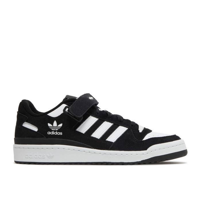 アディダス Adidas 【 Forum Low \u0027Panda\u0027 Men Cloud White/Core Black/Cloud White 】 討論会 メンズ 白いこと 白いこと 中核グループ 黒いこと 黒いこと