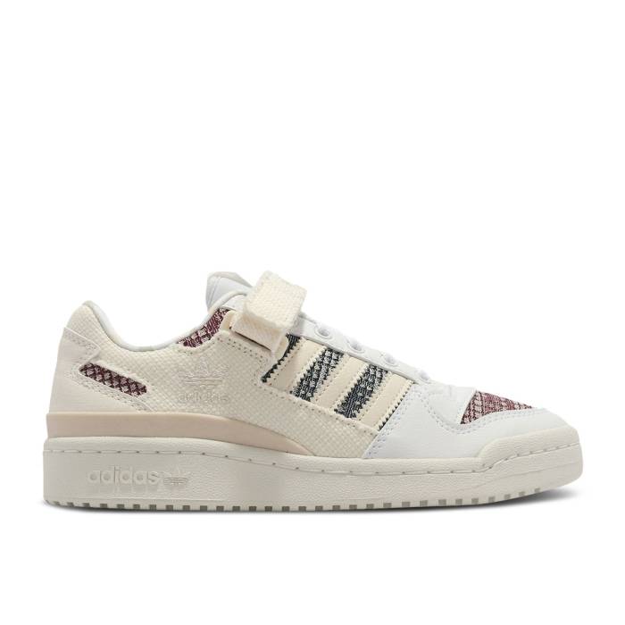 アディダス Adidas 【 Wmns Forum Low \u0027White Beige\u0027 Women Footwear White/Wonder White/Lebume 】 討論会 レディース 白いこと 白いこと
