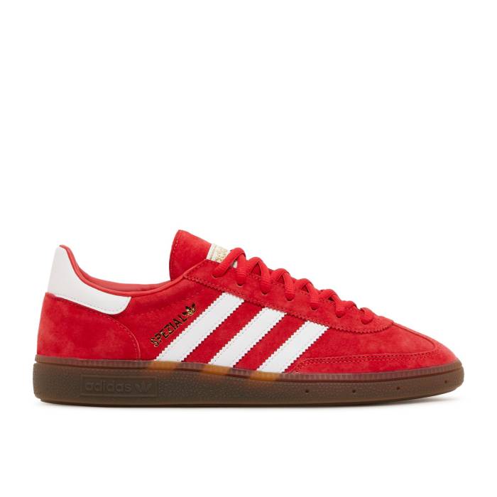 アディダス Adidas 【 Handball Spezial \u0027Scarlet Gum\u0027 Men Scarlet/Cloud White/Gum 】 ハンドボール スペシアル メンズ 白いこと 白いこと メンズ靴-靴-スニーカー
