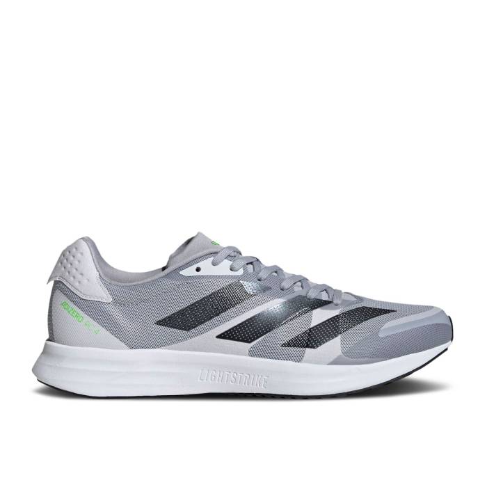 アディダス Adidas 【 Adizero Rc 4 Halo Silver Black Men Halo Silver/Core Black/Dash Grey 】 アディゼロ Silver 銀色・シルバー メンズ Silver 銀色・シルバー コア 黒色 ブラック 灰色 グレー
