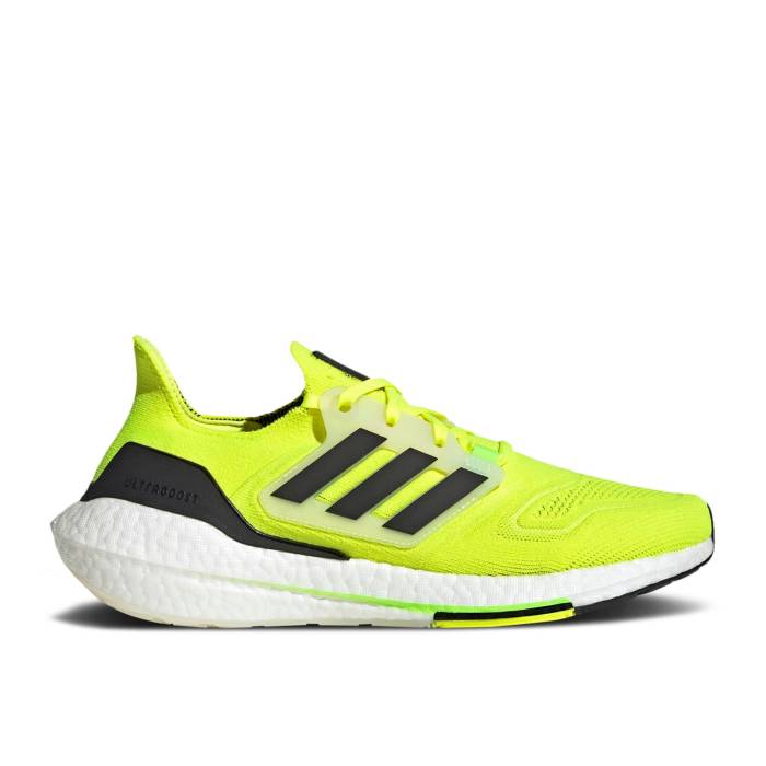 アディダス Adidas 【 Ultraboost 22 'Solar Yellow Black' Men Solar Yellow/Core Black/Cloud White 】 yellow 黄色・イエロー メンズ yellow 黄色・イエロー コア 黒色 ブラック 白色 ホワイト